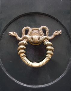 Serpent Door Knocker